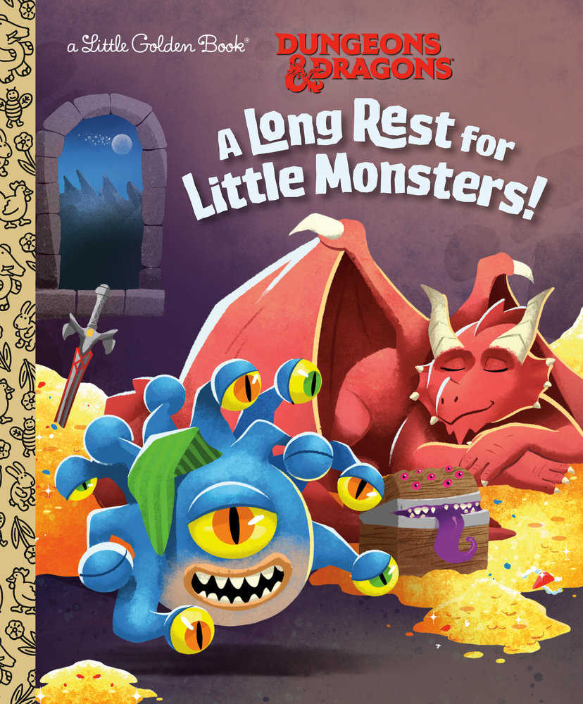 Little Golden Book Dungeons & Dragons A Long Rest For Little Monsters!
