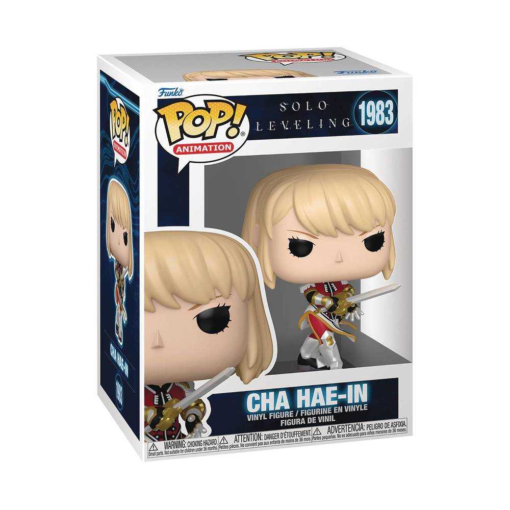 Pop Animation Solo Leveling Cha Hae In Figure