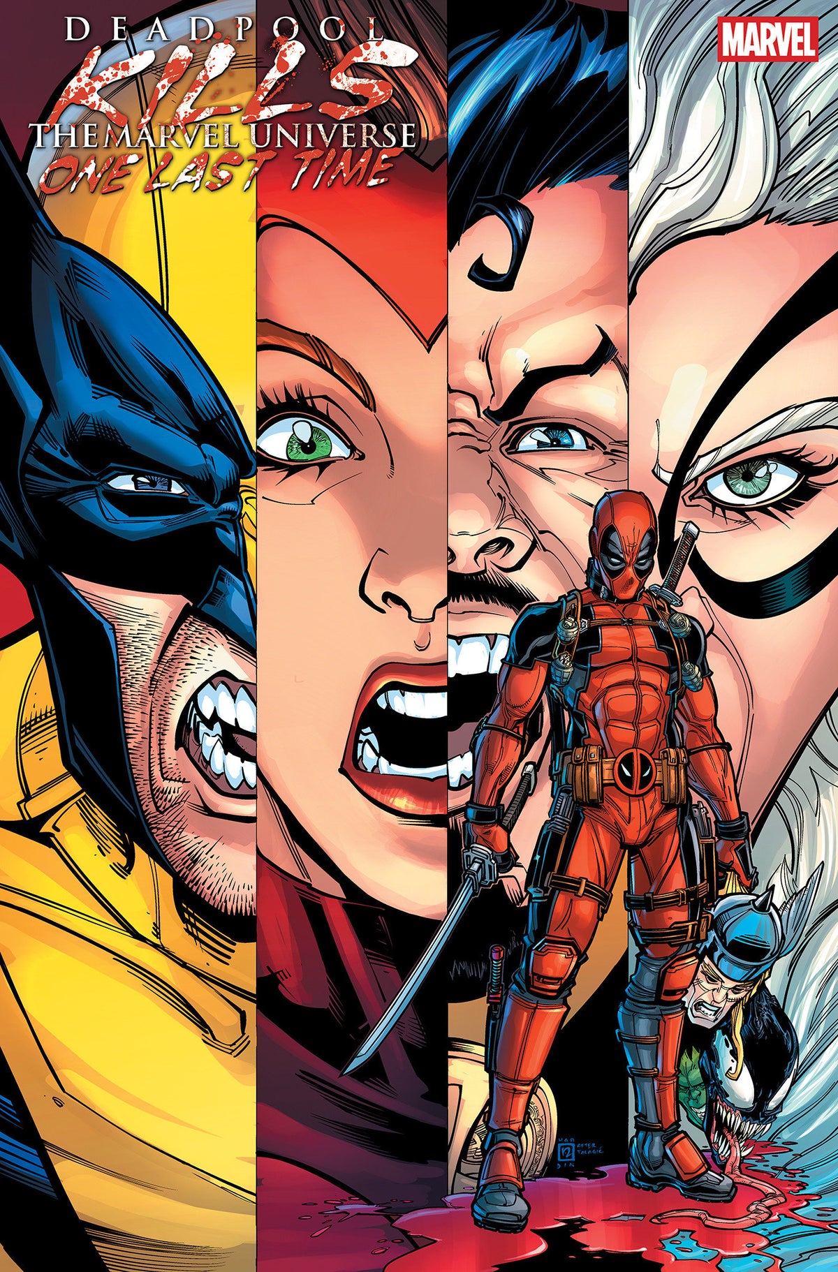 Deadpool Kills The Marvel Universe One Last Time #1 Chad Hardin Homage Variant