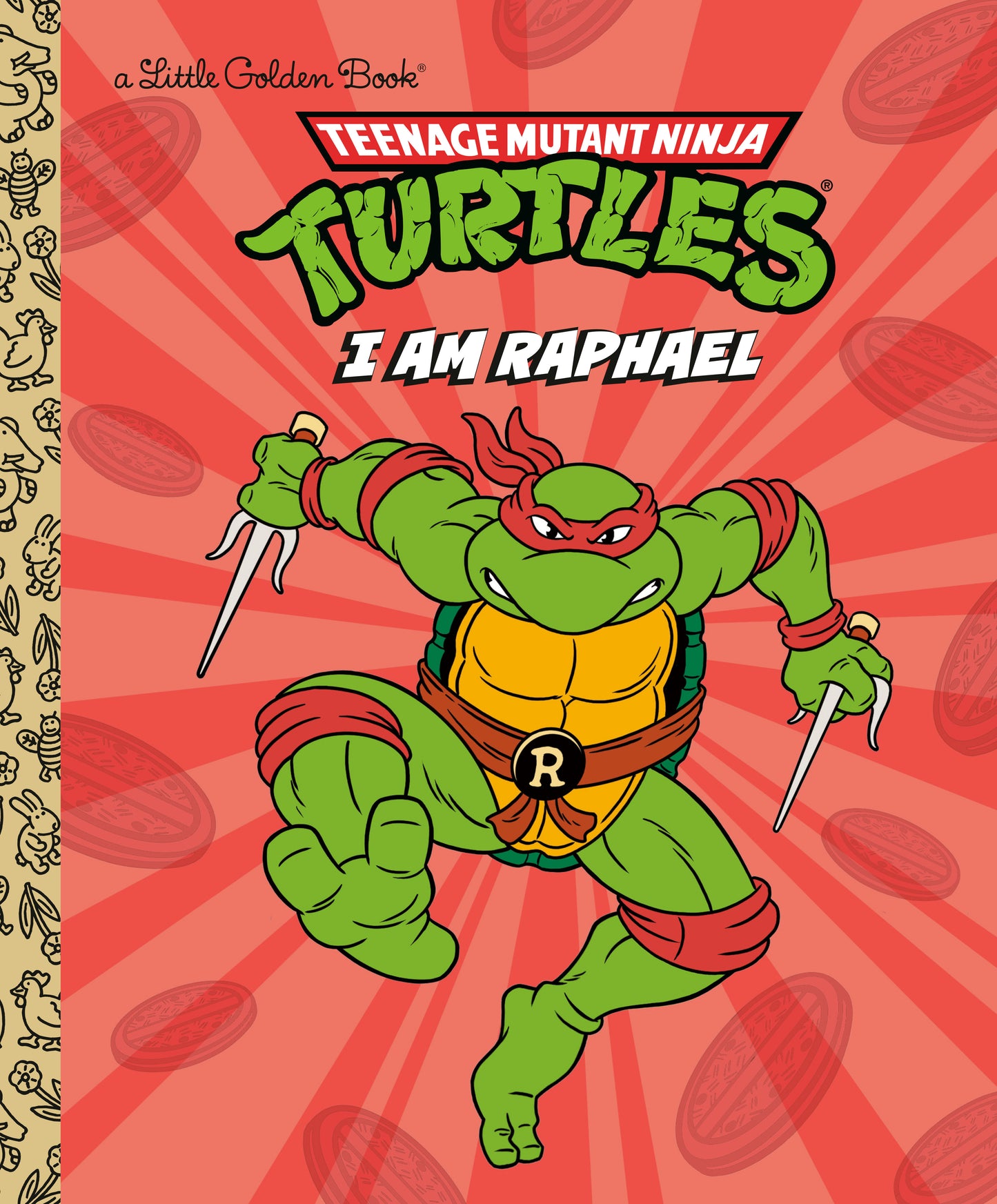 Little Golden Book TMNT I Am Raphael