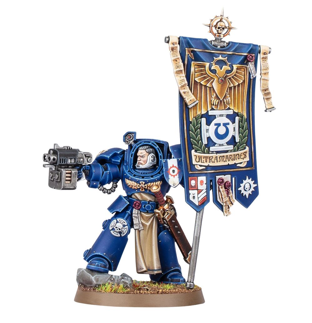 Space Marine Ancient in Terminator Armour