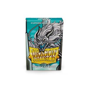 Dragon Shield Japanese-Size Sleeves Classic White 60ct