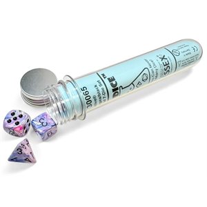 Lab Dice 8: Festive Hydrangea/Black 8pc Set