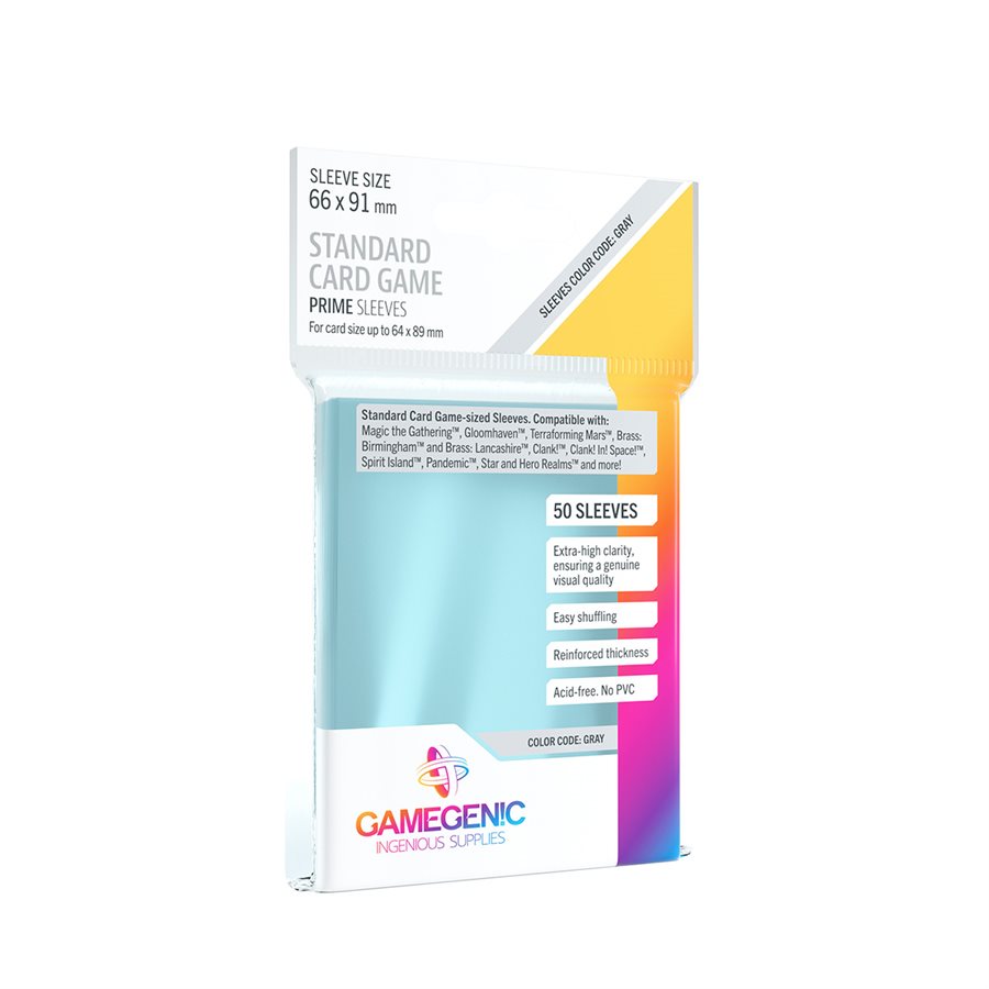 Gamegenic Prime Standard Game Sleeves 50ct