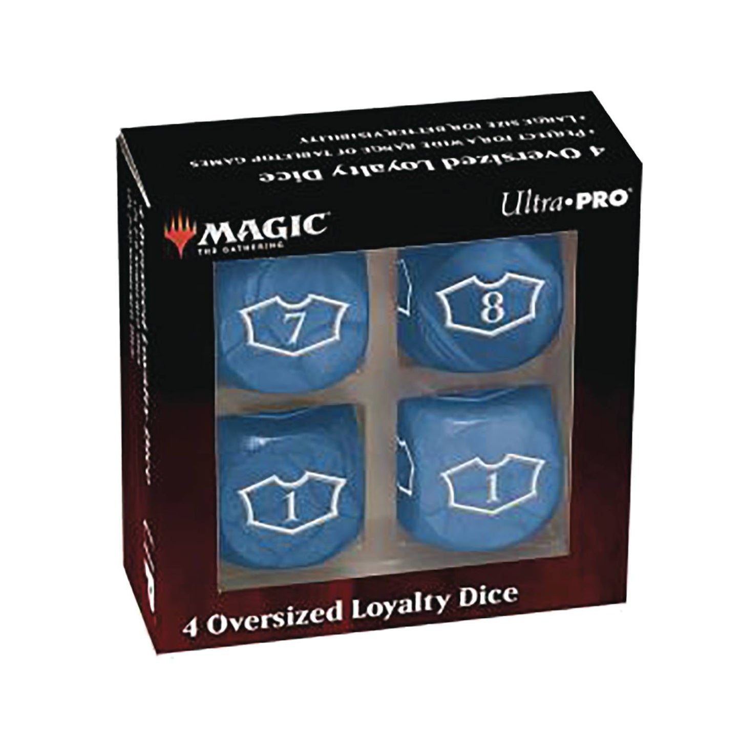 Magic the Gathering Loyalty Dice Island (4pc)