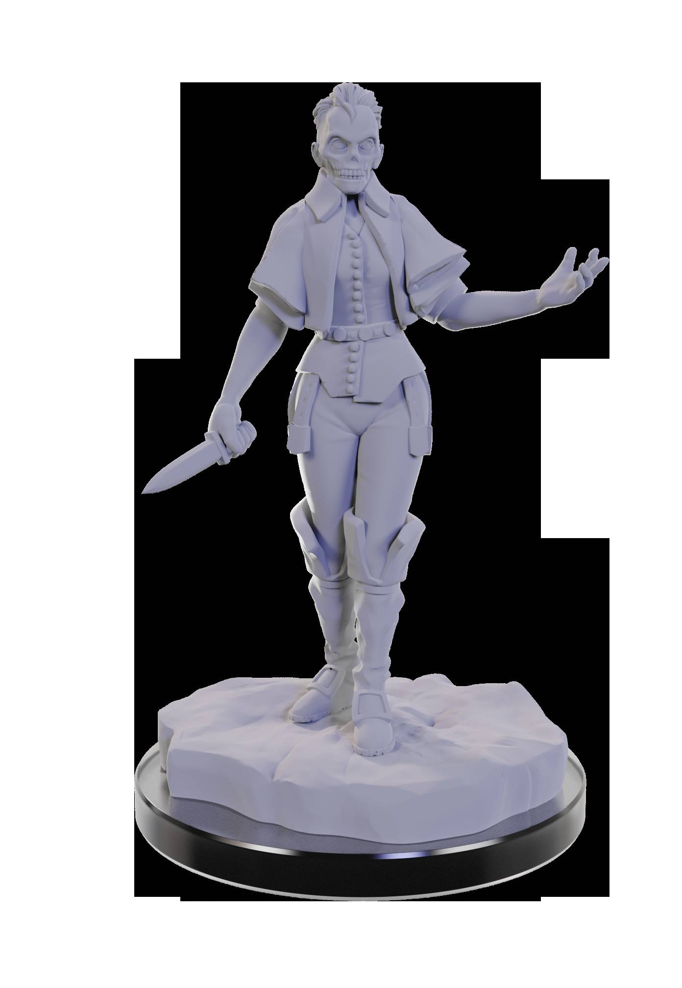 Pathfinder Unpainted Death Scout & Lasher