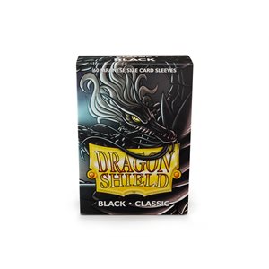 Dragon Shield Sleeves Japanese-Size Classic Black 60ct