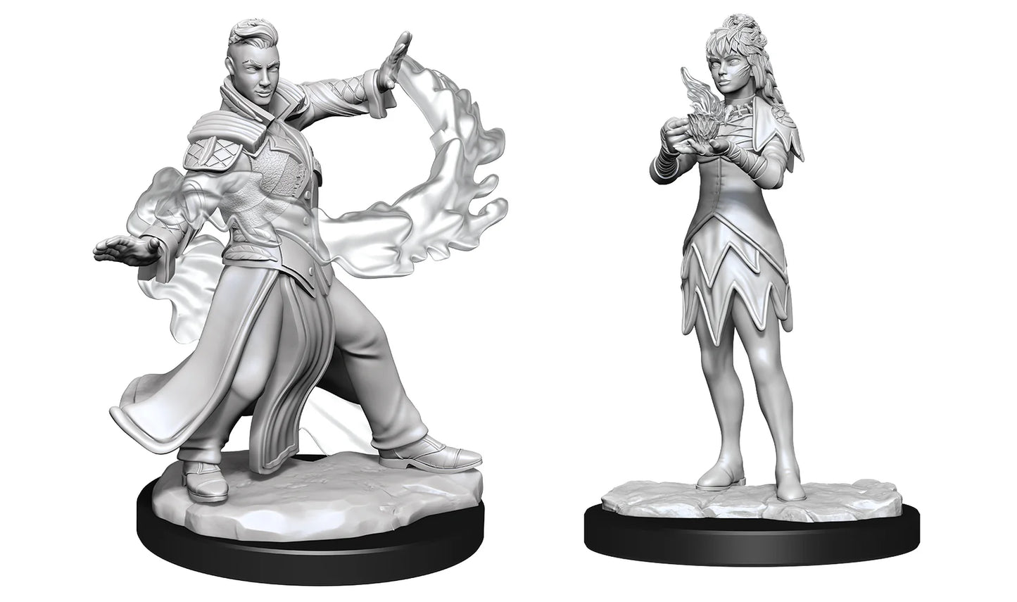 Magic Killian & Dina Unpainted Miniatures
