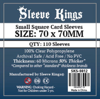 Card Sleeves 70 x 70mm
