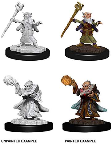 D&D Unpainted Gnome Female Wizard
