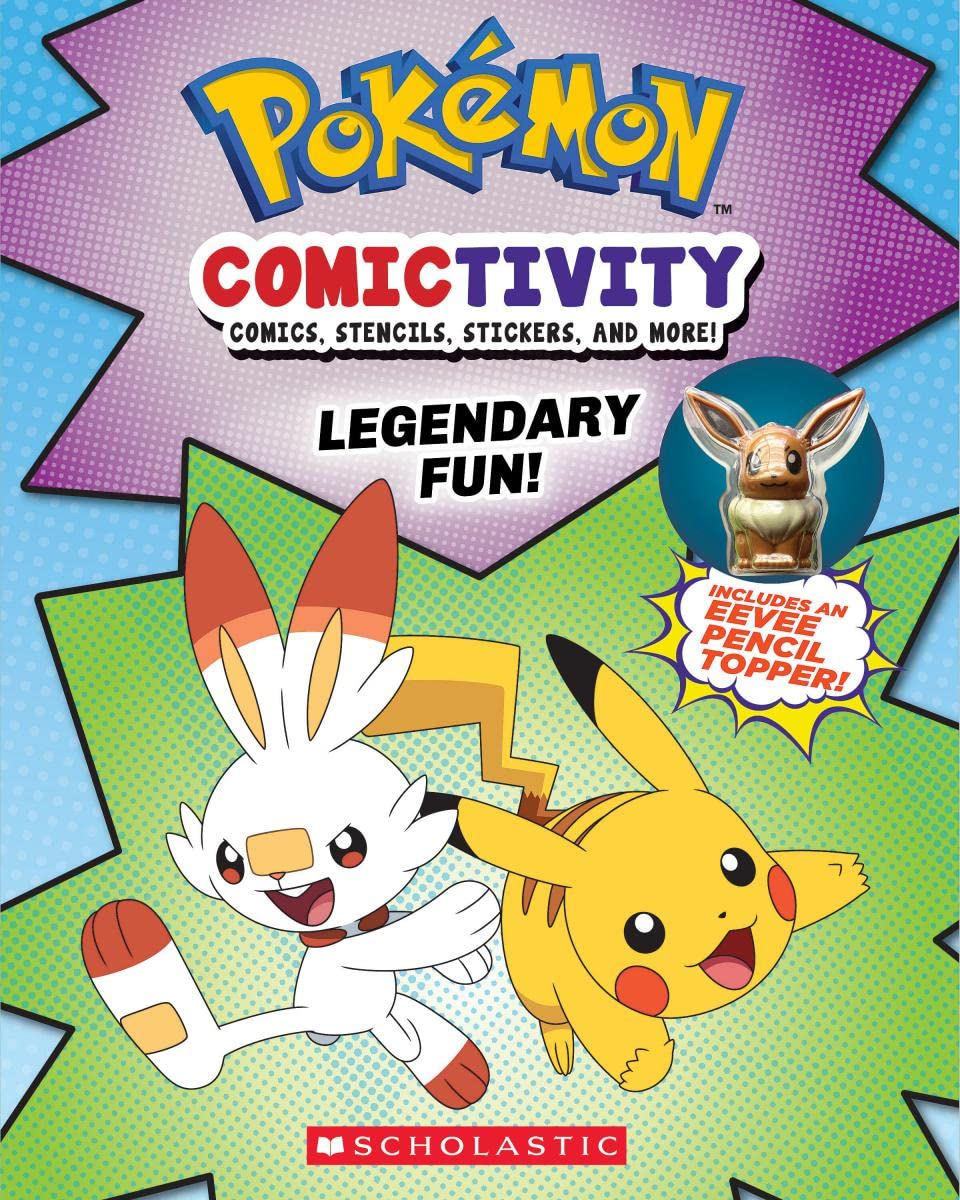 Pokemon Comictivity Volume 02 Legendary Fun!