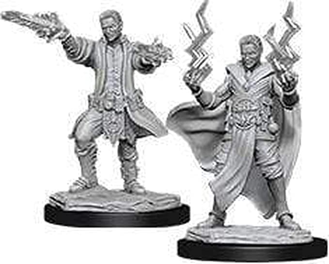 D&D Unpainted Male Human Sorcerer