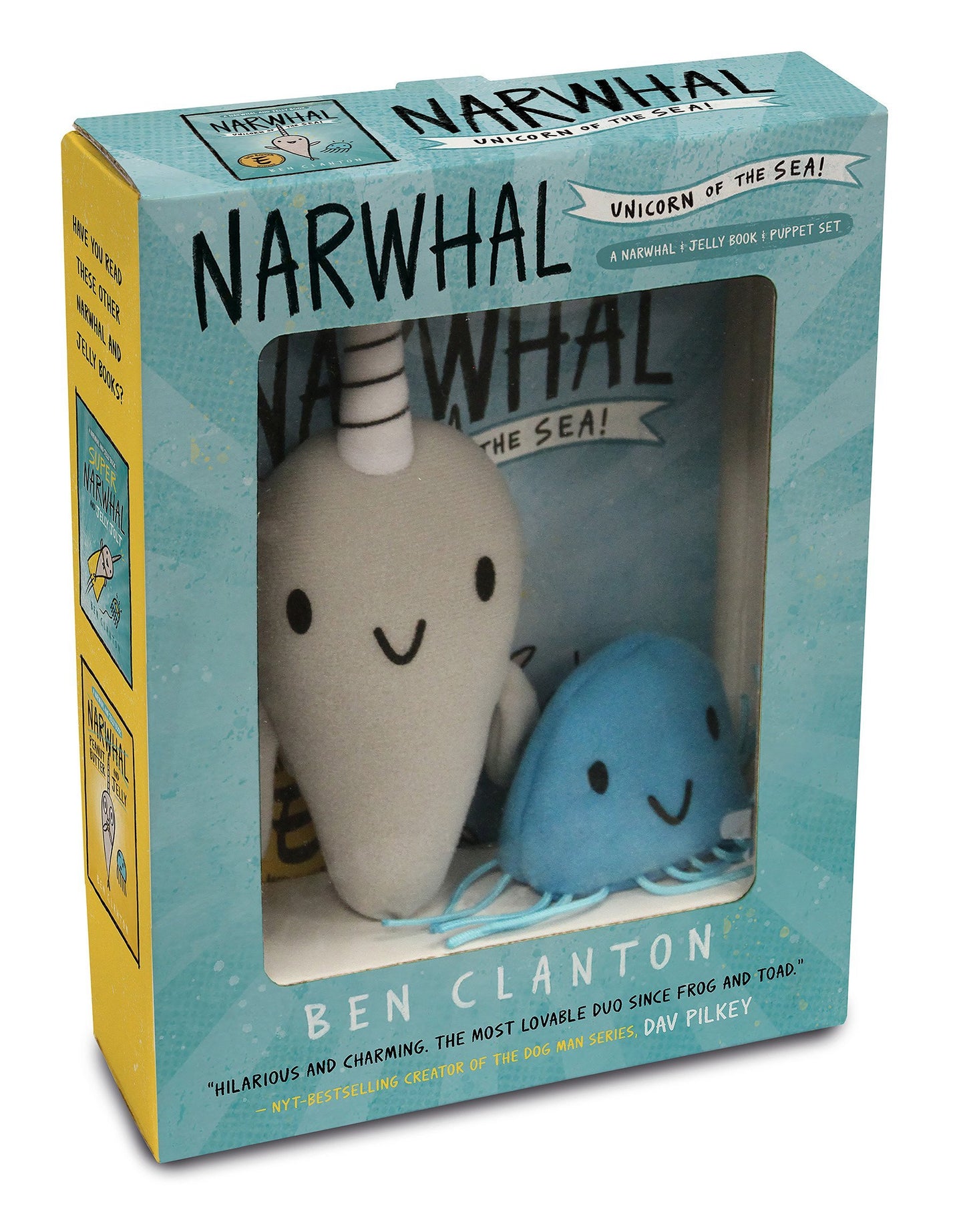 Narwhal & Jelly Volume 01 and Puppet Set