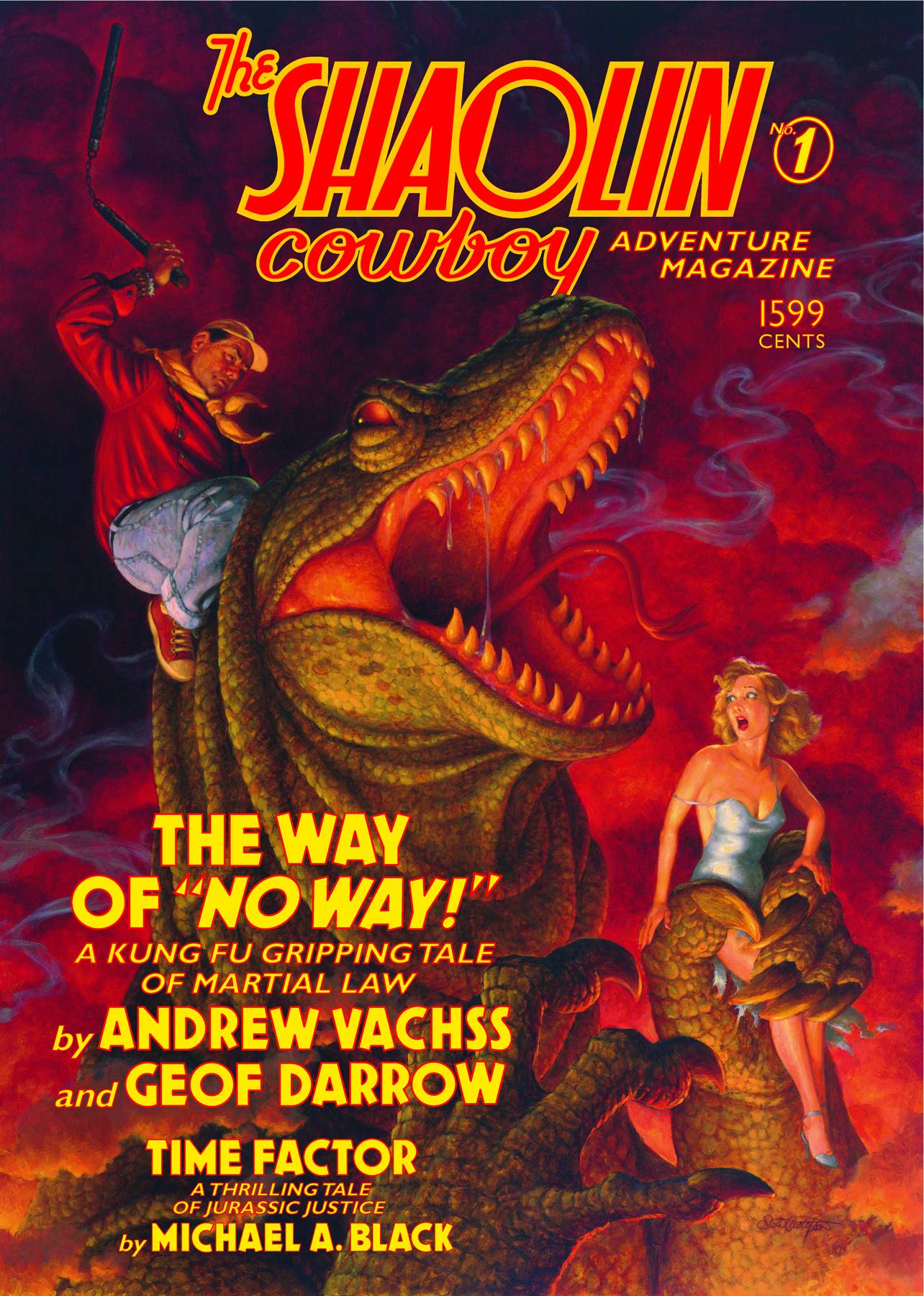Shaolin Cowboy Adventure Magazine