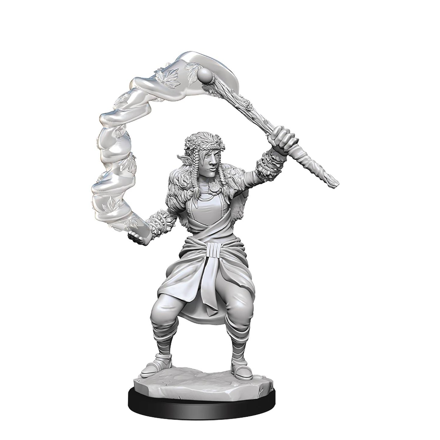 D&D Unpainted Firbolg Druid Female