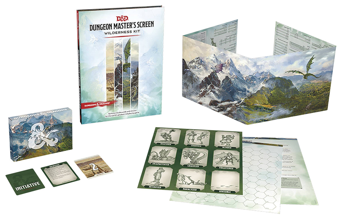 D&D Dungeon Master's Screen Wilderness Kit
