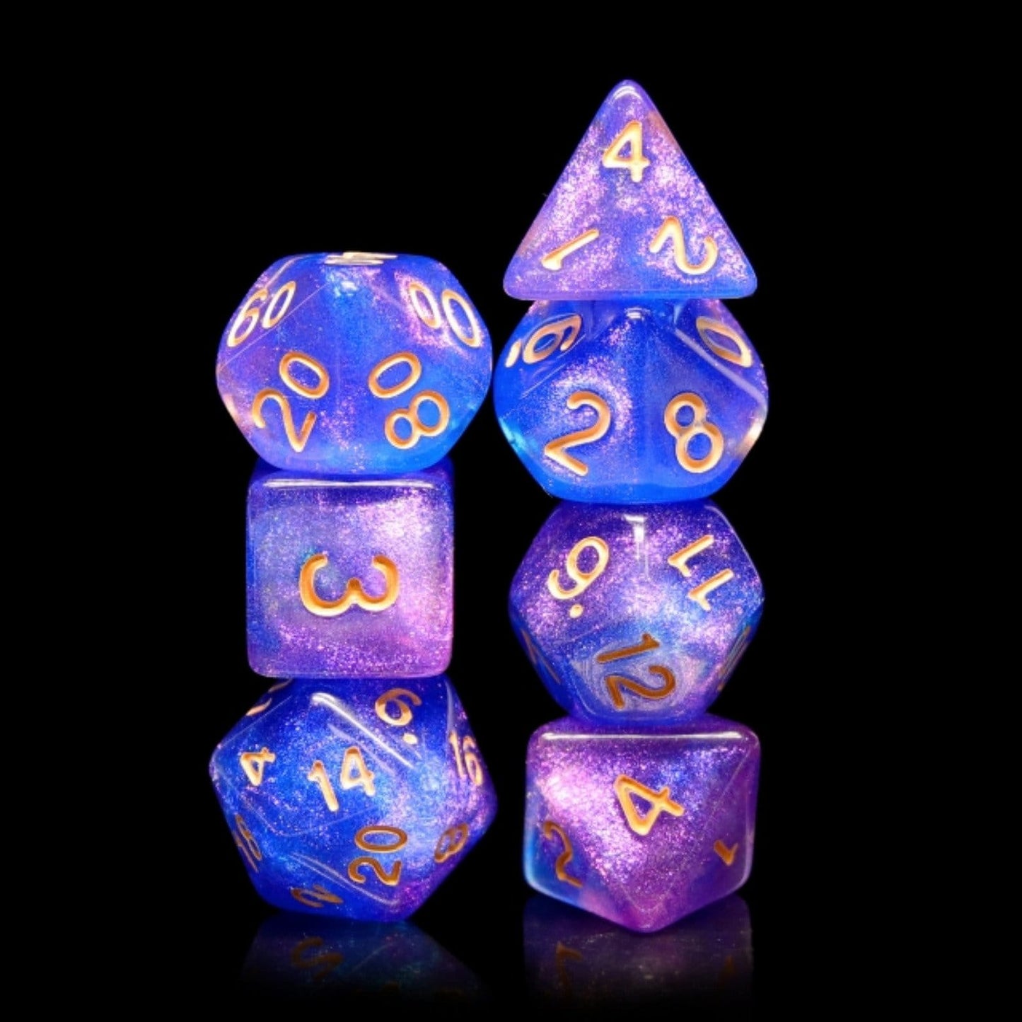 Secret Stars Sunset Dice Set (7)
