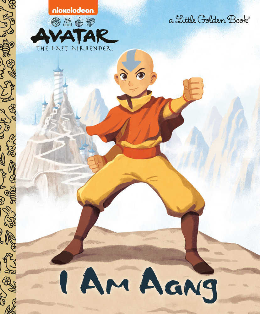 Little Golden Book Avatar the Last Airbender I Am Aang