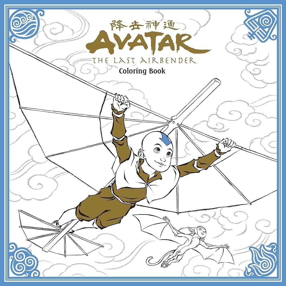 Avatar the Last Airbender Colouring Book