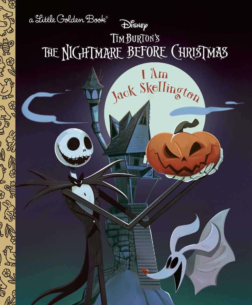 Little Golden Book NBX I Am Jack Skellington