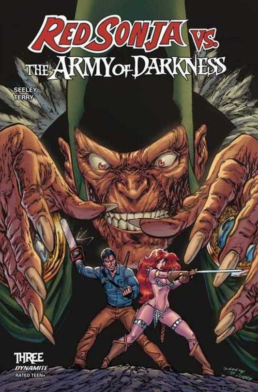 Red Sonja vs The Army Of Darkness #3 Cover B Tim Seeley Variant
