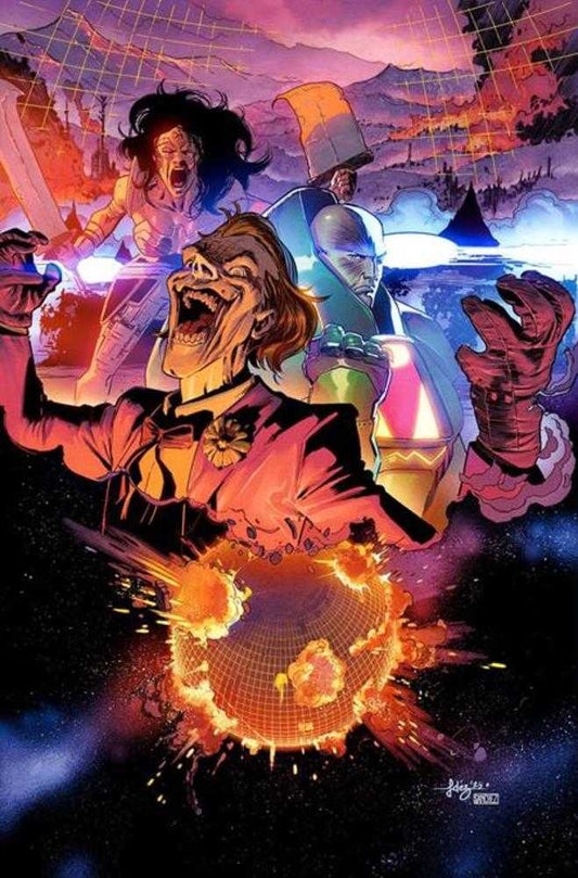 DC K.O. #3 (Of 5) Cover A Javier Fernandez Acetate