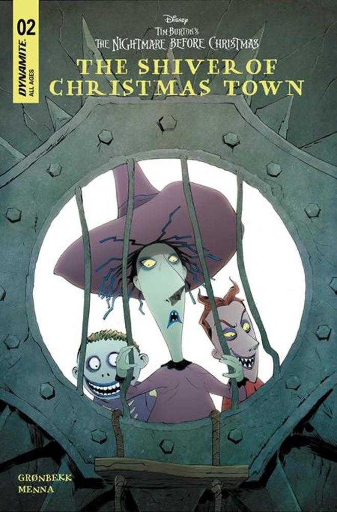 Tim Burtons The Nightmare Before Christmas The Shiver Of Christmas Town #2 Cover A Jae Lee