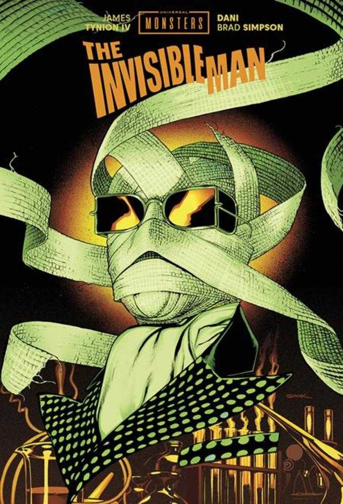 Universal Monsters the Invisible Man Direct Market Cover
