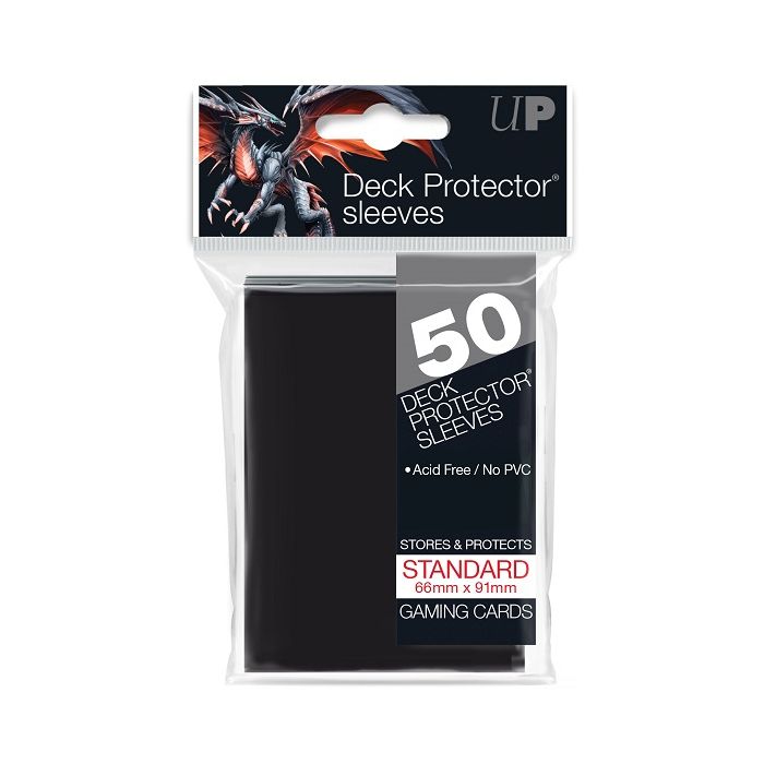 Ultra Pro Pro-Gloss Black Standard Sleeves 50ct