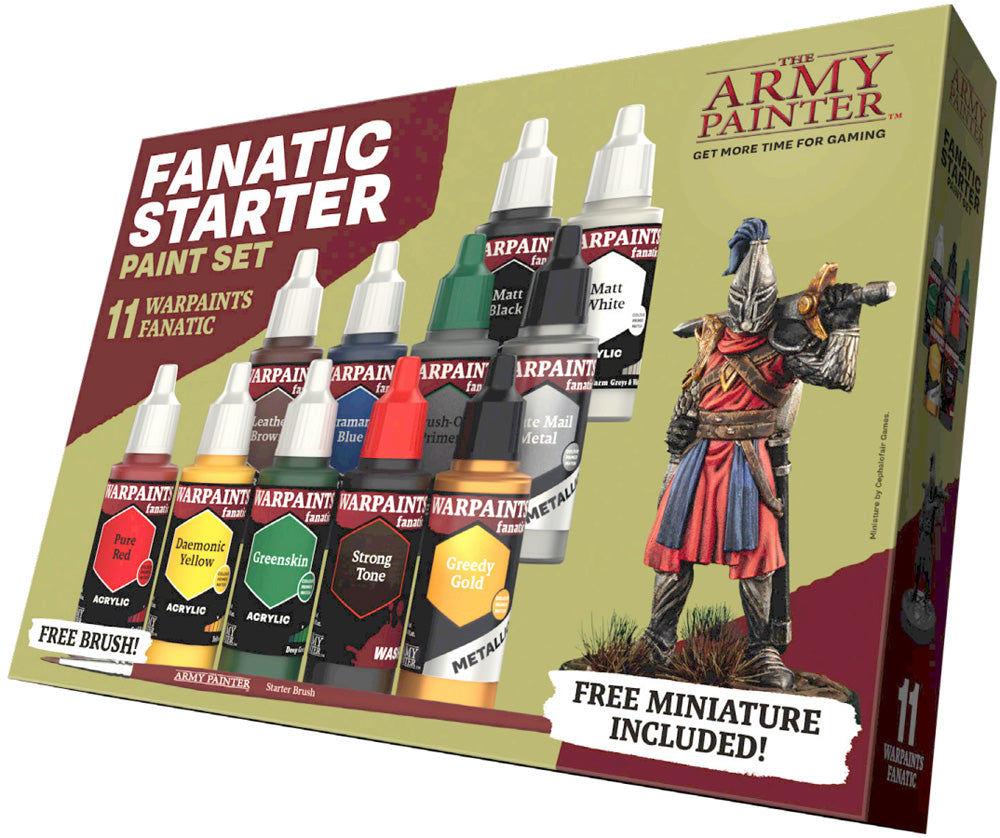 Army Painter Warpaints - Fanatic Starter Paint Set