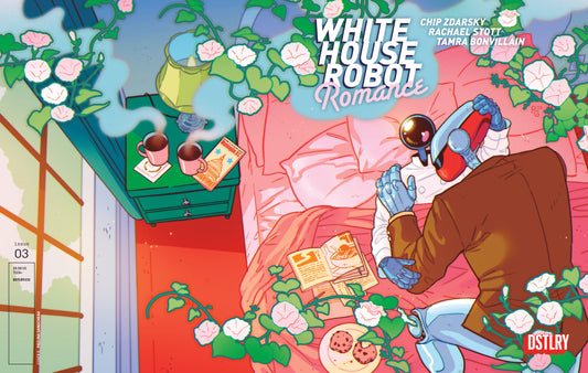 White House Robot Romance #3 Cover B Paulina Ganucheau Variant