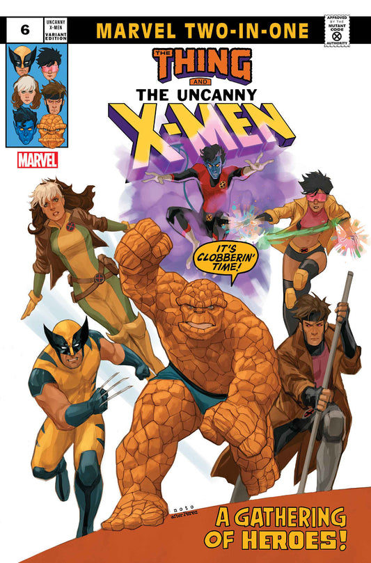 Uncanny X-Men #6 Phil Noto Marvel Two-In-One Variant