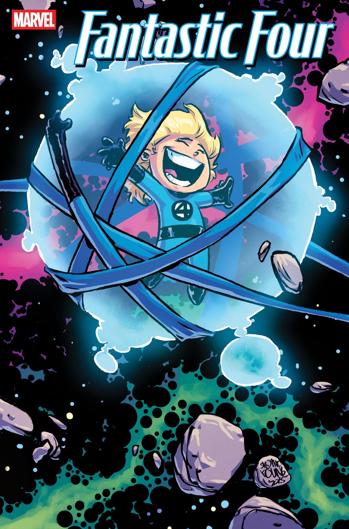 Fantastic Four #2 Skottie Young 5-Part Connecting Variant