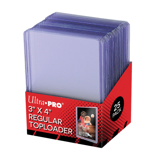 UP Toploader 3x4 Regular Clear 25ct