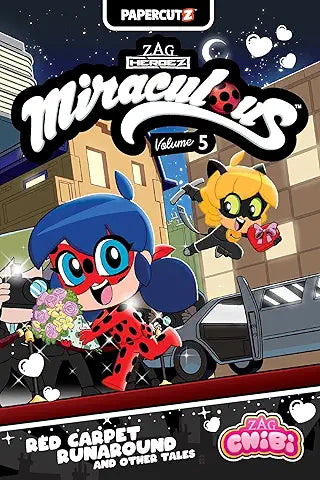 Miraculous Ladybug Chibi Volume 05 Red Carpet Runaround and Other Tales