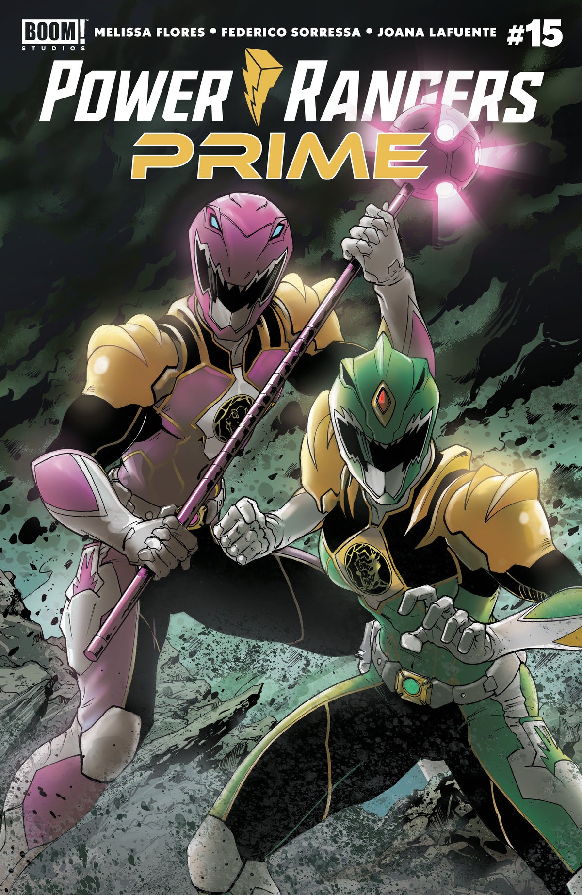 Power Rangers Prime #15 A Main (Dressed, Griffith)