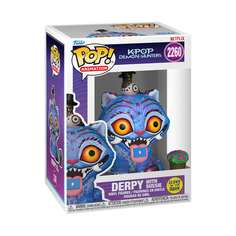 Pop K-Pop Demon Hunters Derpy with Sussie and Plant