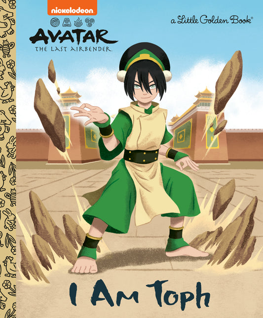 Little Golden Book Avatar the Last Airbender I Am Toph