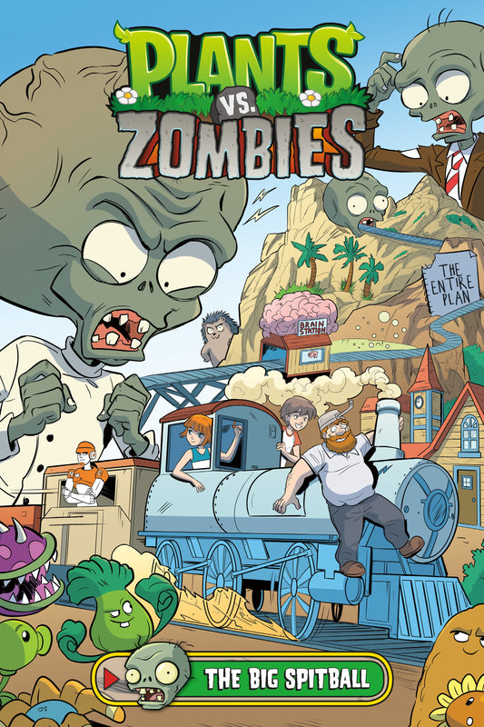 Plants vs Zombies Volume 24 The Big Spitball