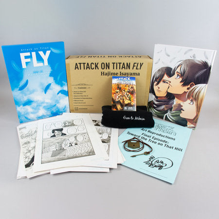Attack On Titan Volume 35 Fly Collector's Box Set