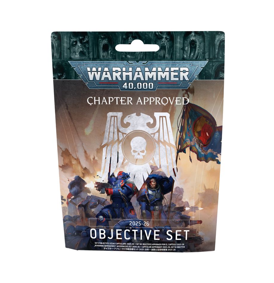 Warhammer 40K Chapter Approved 2025-26 Objectives Set