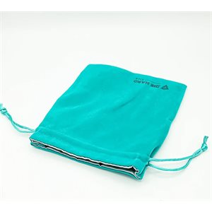 Velvet Dice Bag - Teal 5x6.5"