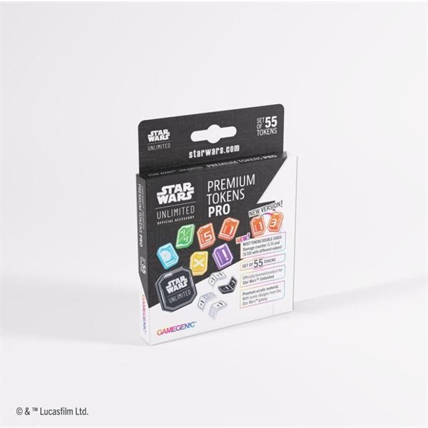 Star Wars Unlimited Premium Acrylic Tokens