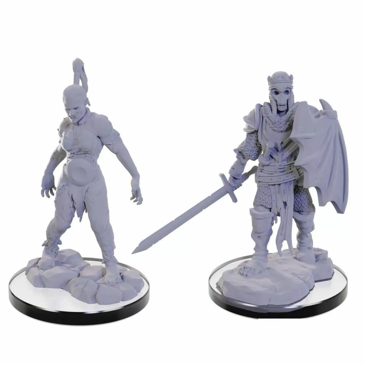Plague Zombie & Skeletal Champion Deep Cuts Miniatures