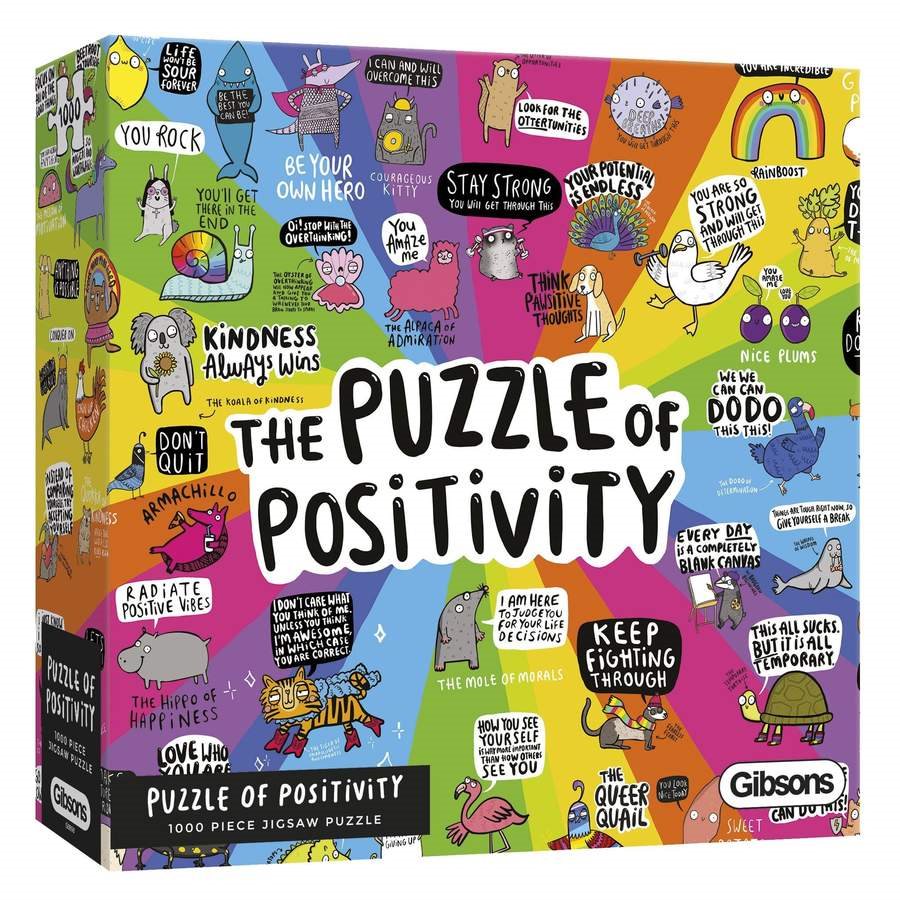 Puzzle of Positivity 1000pc Puzzle