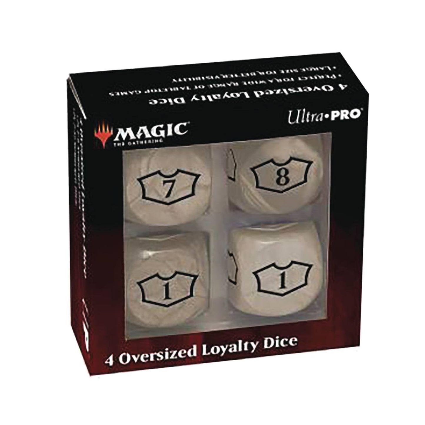 Magic the Gathering Loyalty Dice Plains (4pc)