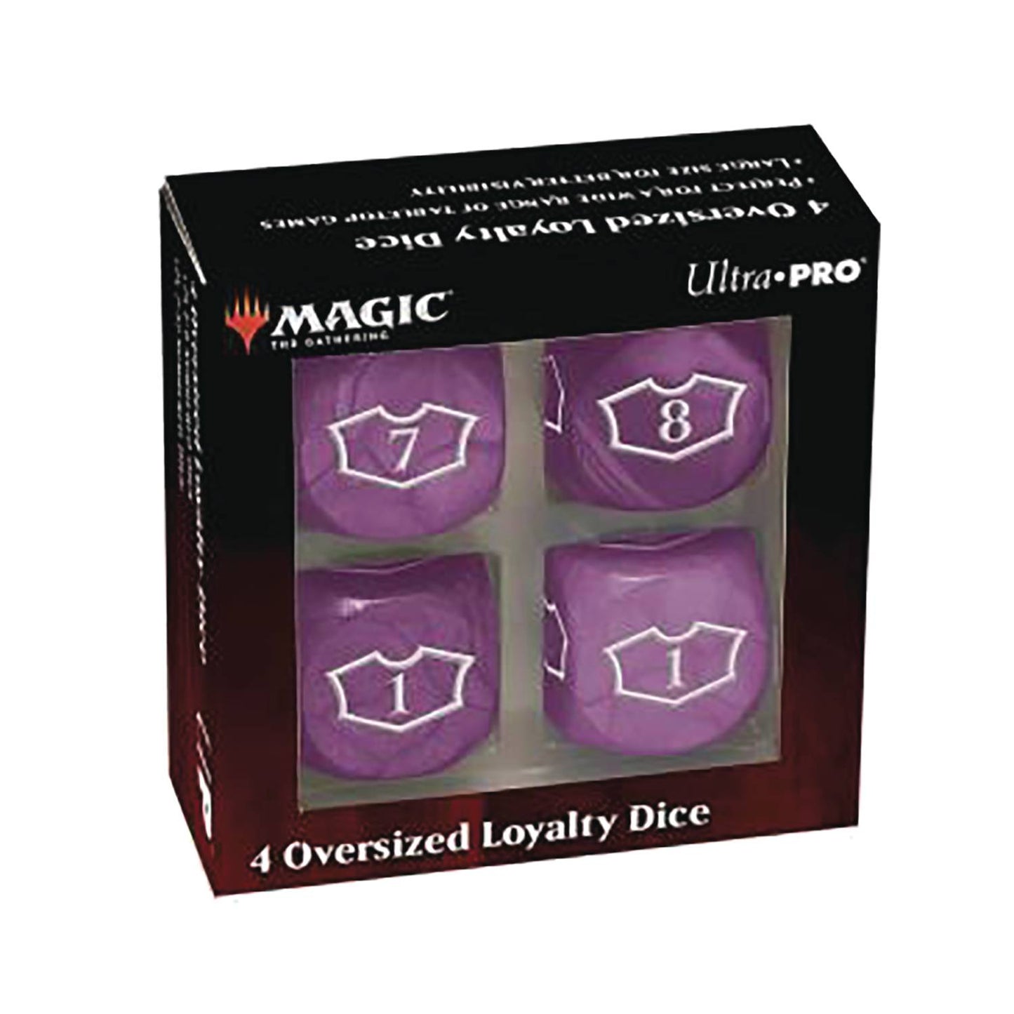 Magic the Gathering Loyalty Dice Swamp (4pc)