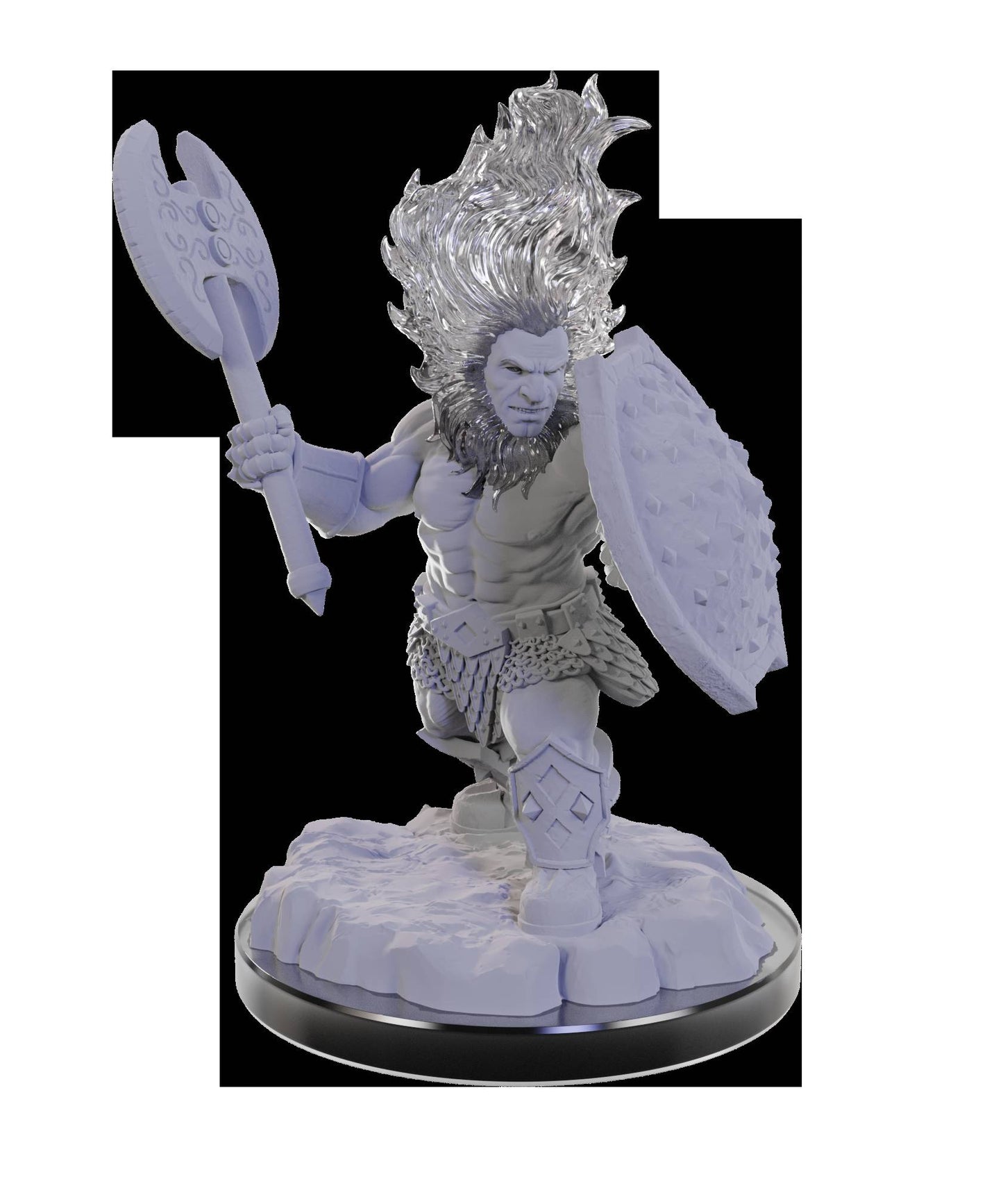 D&D Unpainted Azer Warriors