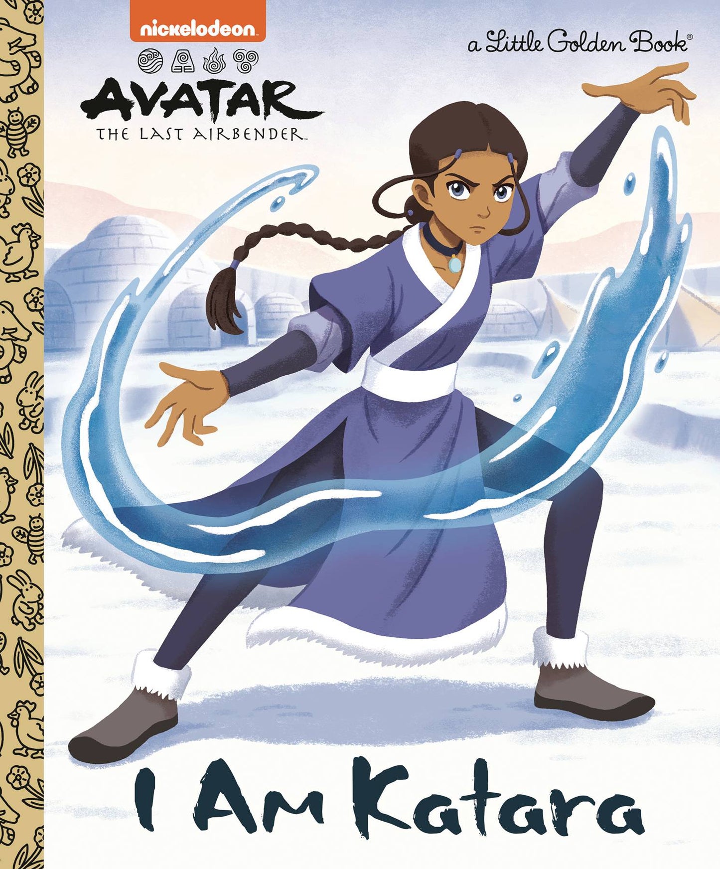 Little Golden Book Avatar the Last Airbender I Am Katara