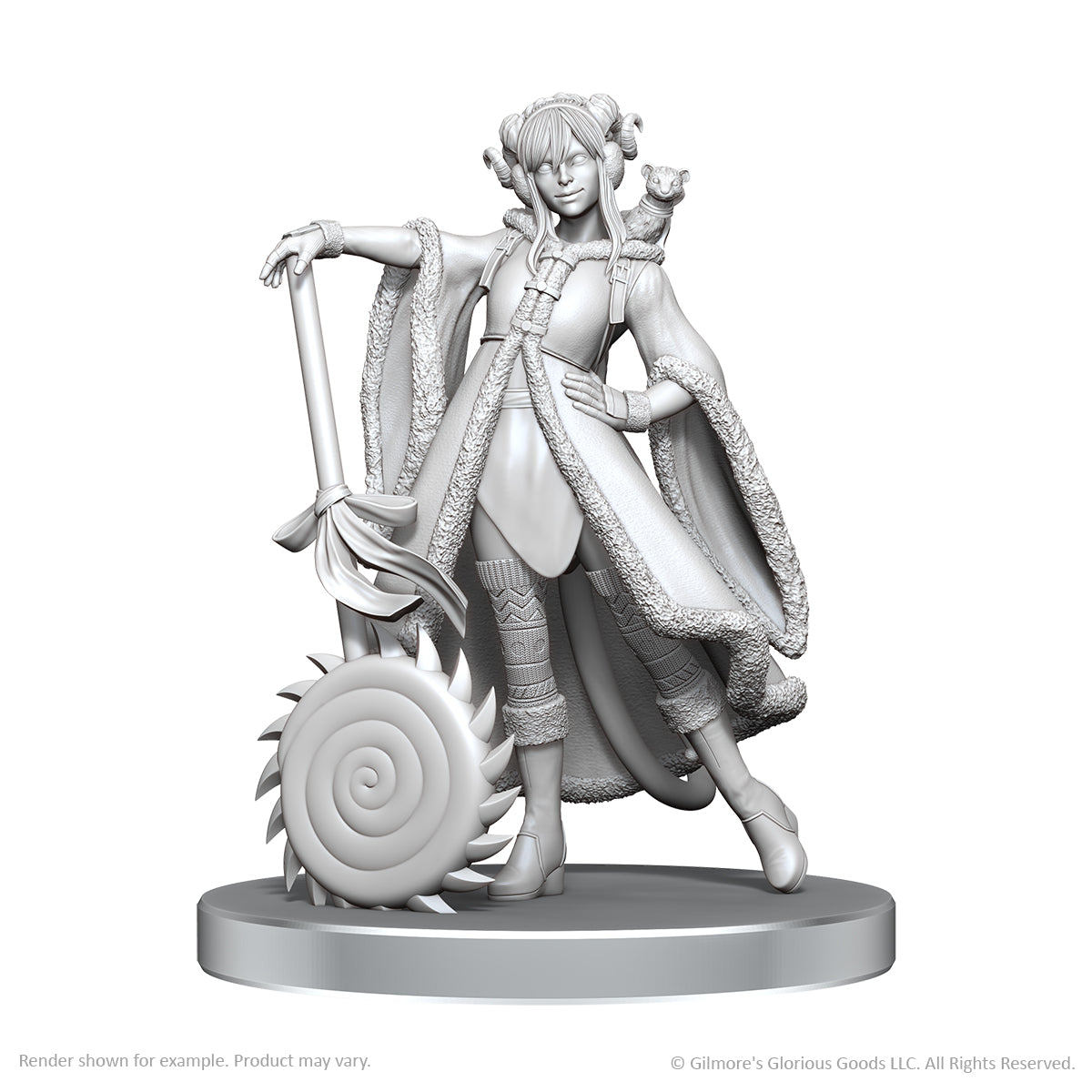 Critical Role Unpainted Jester Lavorre & Fjord Stone (WV26)